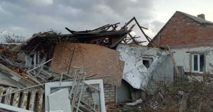 Наслідки обстрілів села Веселе / Херсонська ОВА