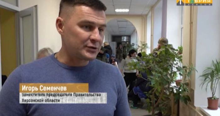 Ігор Семенчев в окупаційному уряді / окупаційне медіа