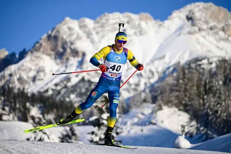 Пидручный финишировал 11-м в гонке преследования на этапе КМ в Хохфильцене