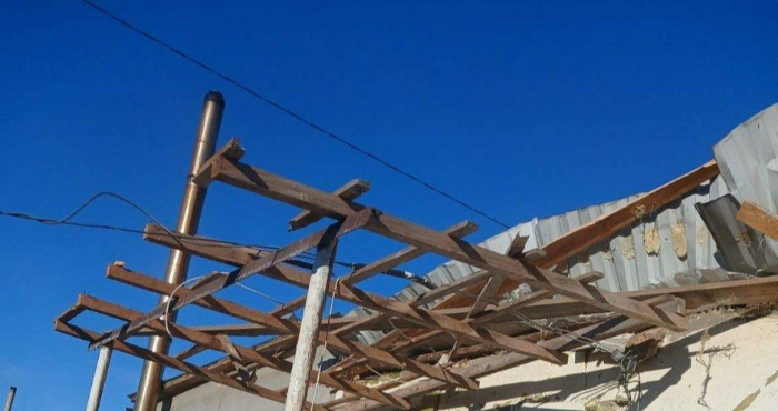 Пошкоджений будинок / Херсонська ОВА