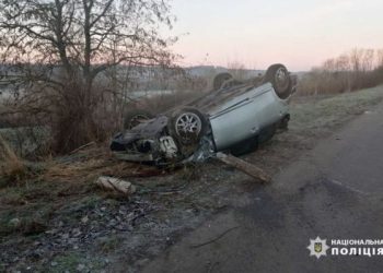 Авто перекинулось: водій у стані сп’яніння скоїв ДТП — Новости Черкасс