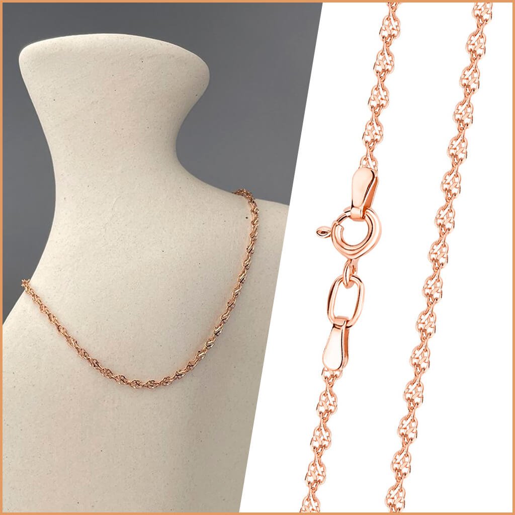 Золотая цепь для женщины