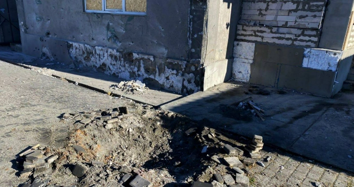 Наслідки обстрілу / Херсонська МВА