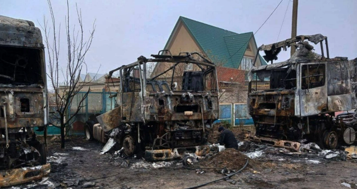 Пошкоджені автомобілі / Херсонська МВА