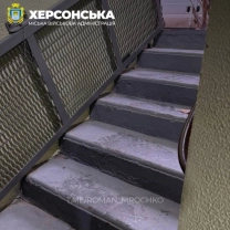 Вхід до укриття / Херсонська МВА