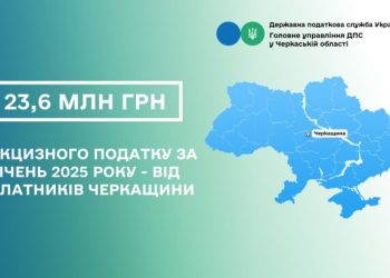 23,6 млн грн акцизного податку за січень надійшло від платників Черкащини — Новости Черкасс
