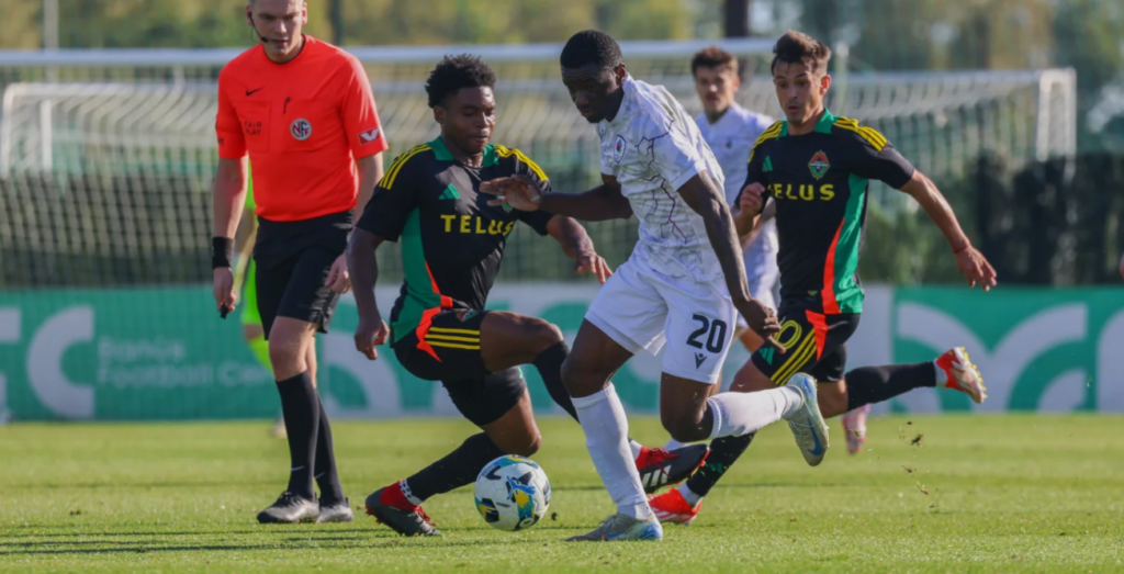 футбольна гра ЛНЗ проти Ванкувера