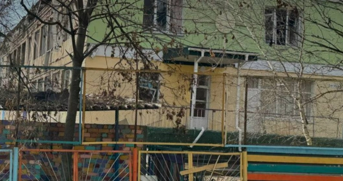 Обстріляний дитячий садочок / Херсонська МВА