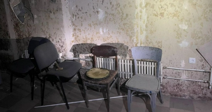 Катівня, облаштована росіянами / Фото СБУ