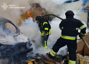 Наслідки обстрілу / ДСНС України