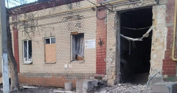 Наслідки обстрілу / Херсонська ОВА