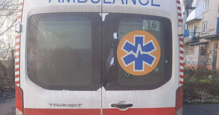 Пошкоджений автомобіль / Херсонська ОВА