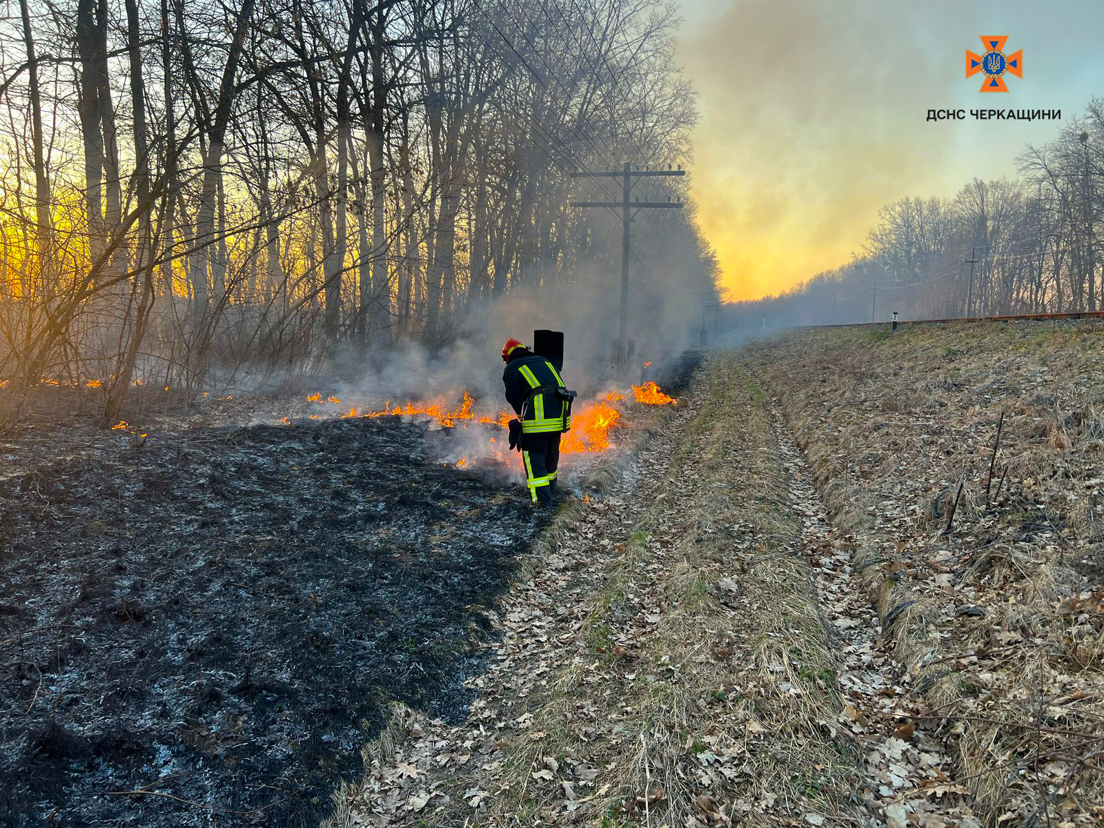 пожежа на Черкащині