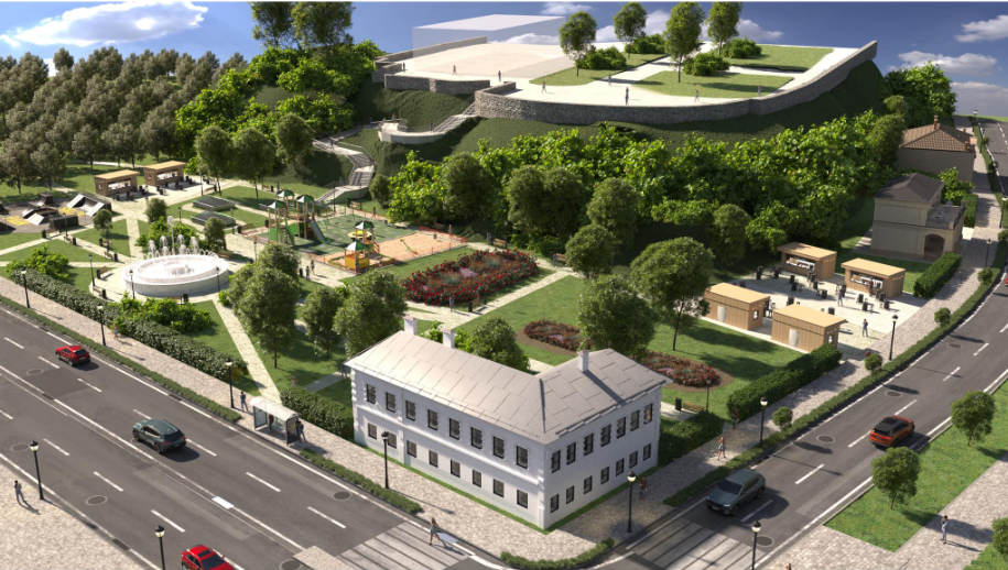 Сквер замість забудови Замкового