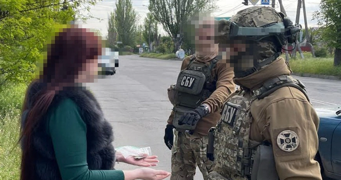 Затримання колаборантки у 2023 році  / СБУ