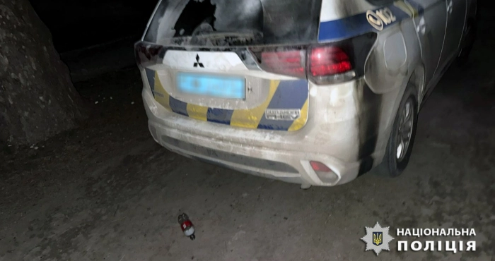 Наслідки підпалу / Поліція