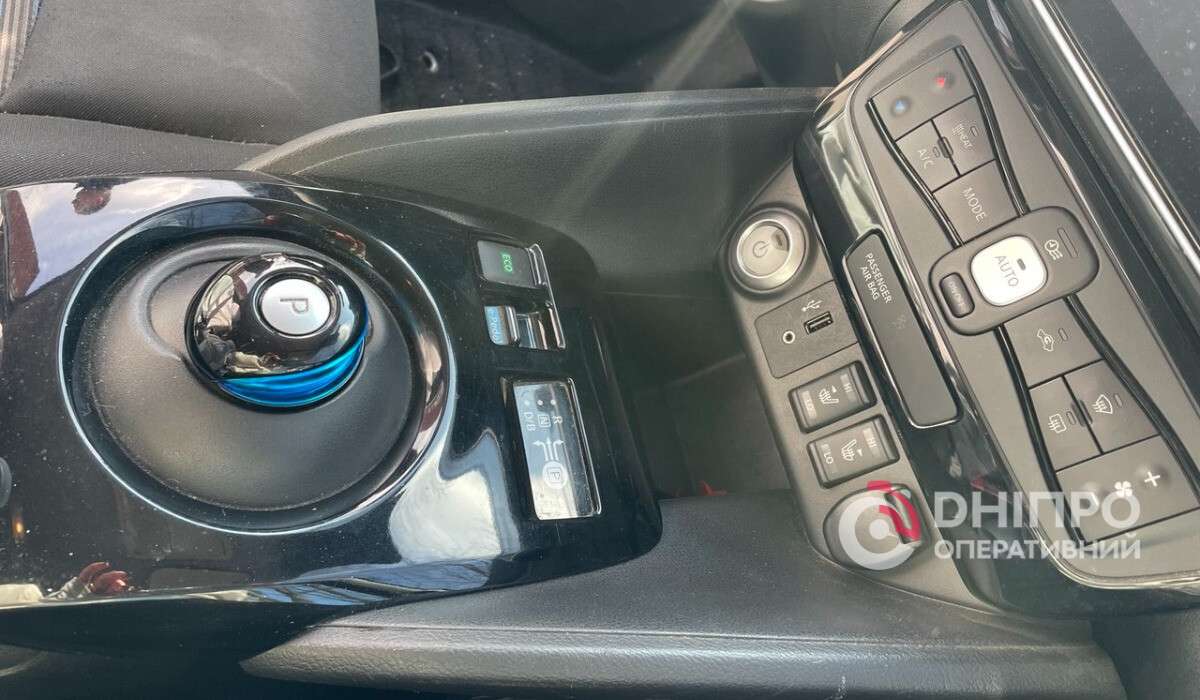 салон Nissan Leaf