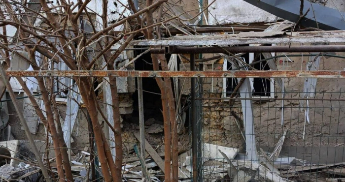 Наслідки обстрілів / Херсонська МВА