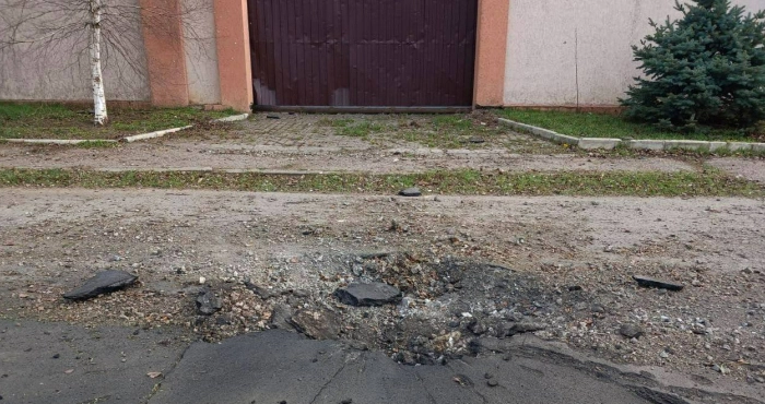 Наслідки обстрілу / Херсонська МВА