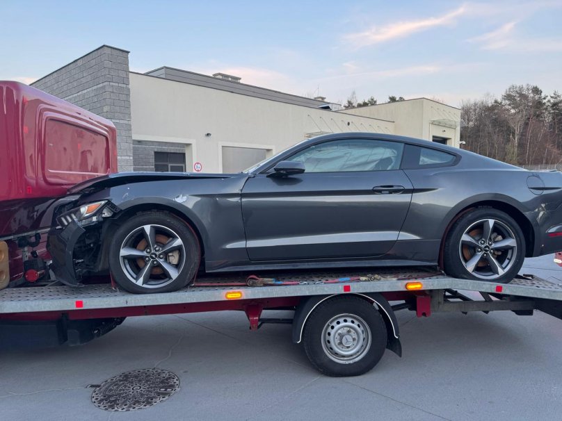 Ford Mustang 2015 року випуску/ Фото: Львівська митниця