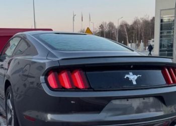 У Грушеві затримали Mustang, який хотіли провезти як гуманітарку — Львівщіна