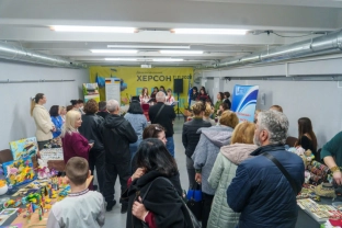 Великодній благодійний ярмарок в укритті / Херсонська ОВА