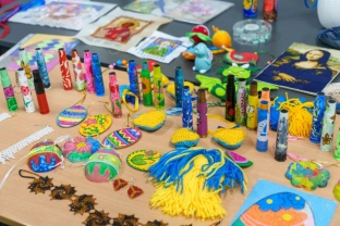 Великодній благодійний ярмарок в укритті / Херсонська ОВА