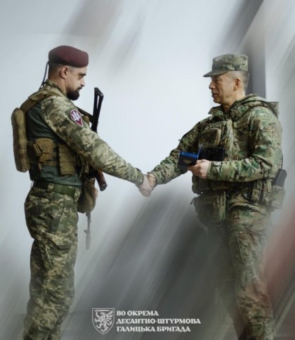 Десантник з Галицької бригади отримав 