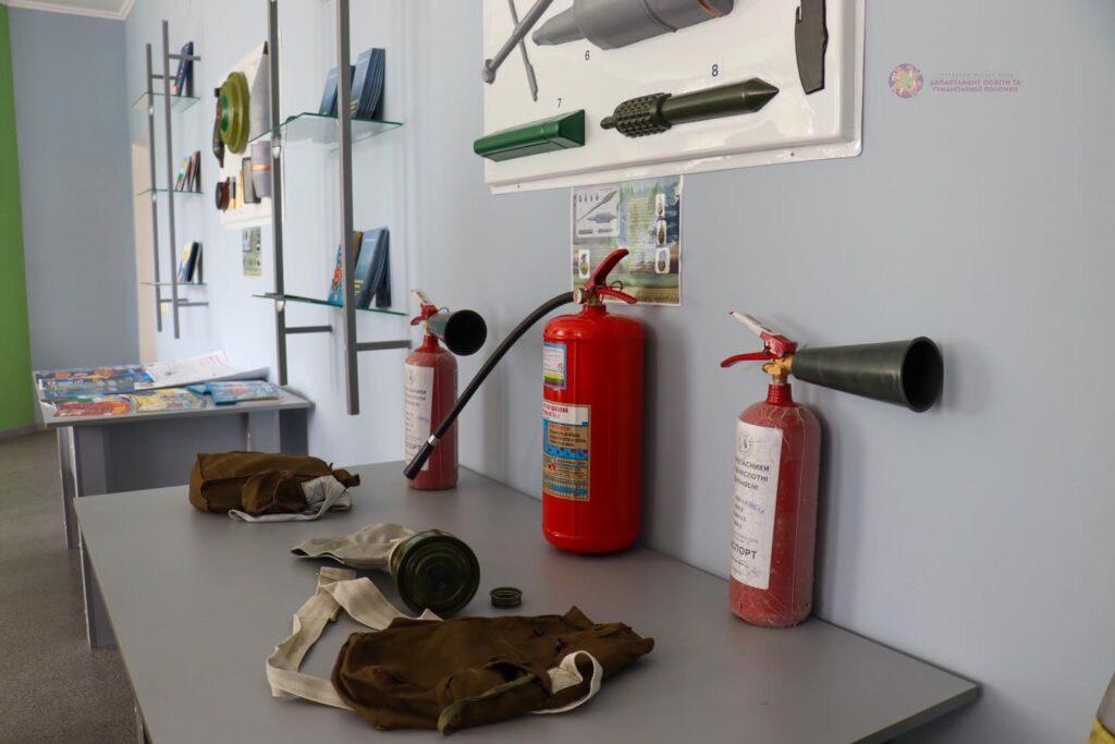 клас безпеки, вогнегасники