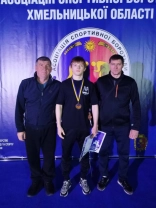 Спортсмен з тренерами / Херсонська ОВА