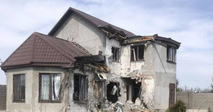 Наслідки обстрілів / Херсонська МВА