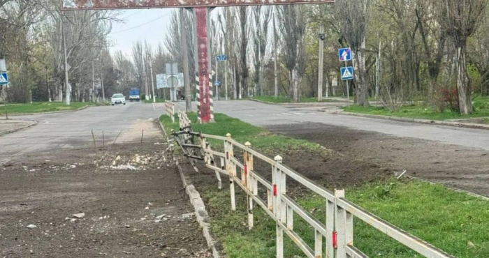 Наслідки обстрілів / Херсонська МВА