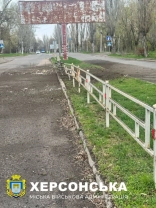 Наслідки обстрілу / Херсонська МВА