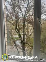 Наслідки обстрілу / Херсонська МВА