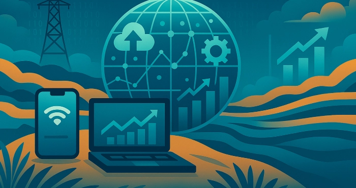 Цифрова трансформація Херсонщини / Зображення від ШІ Copilot Microsoft