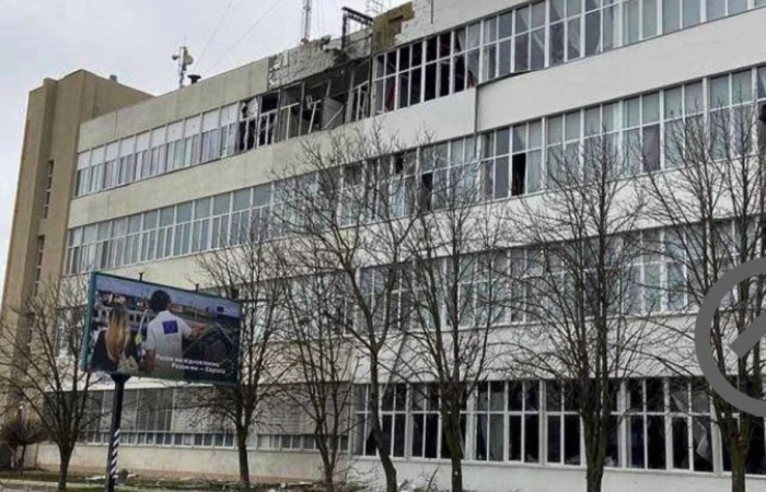 Розбита росіянами типографія в Херсоні / https://airpu.org/