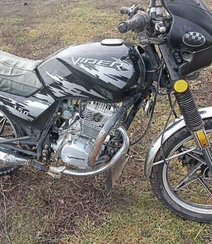 На Львівщині чоловік розбив викрадений мотоцикл і пішов додому спати