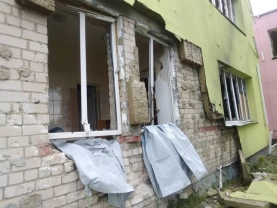 Наслідки обстрілу / Херсонська ОВА