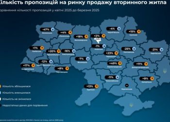 Що відбувалось на ринку нерухомості Черкас у квітні 2025: дослідження DIM.RIA* — Новости Черкасс