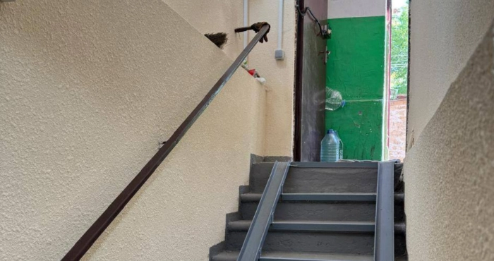 Вхід до укриття з пандусом / Херсонська МВА