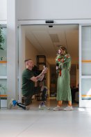 Ветеран освідчився у львівському реабілітаційному центрі