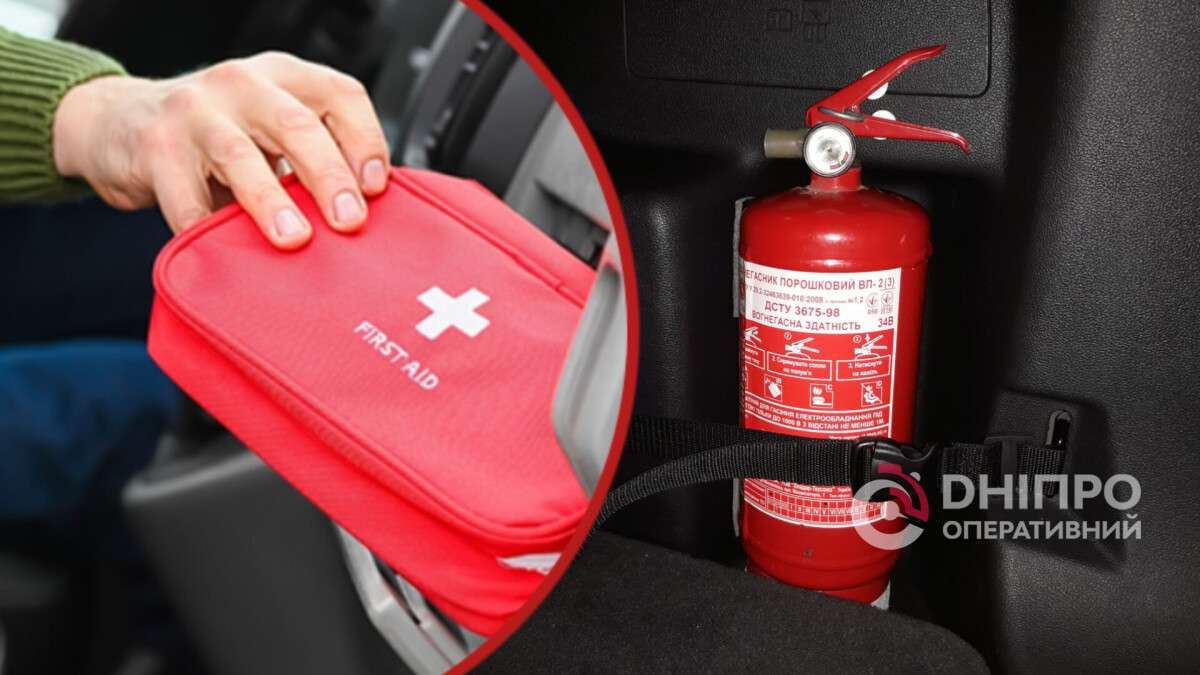 Жорсткіші покарання за відсутність аптечки в авто