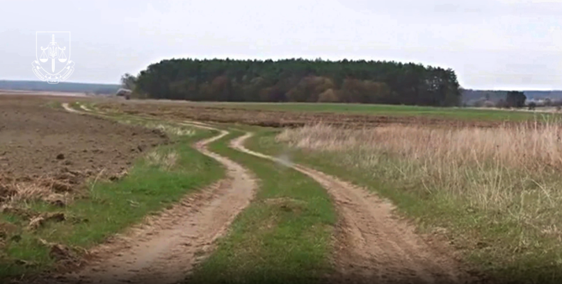 Місце, де скинули тіло міліціонера