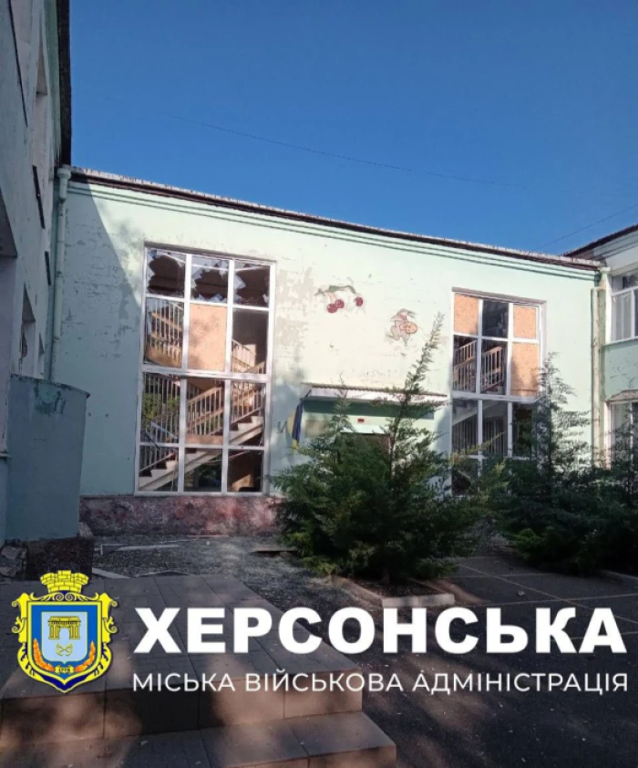 Навчальні заклади в Херсоні після російського обстрілу 5 червня 2025 року