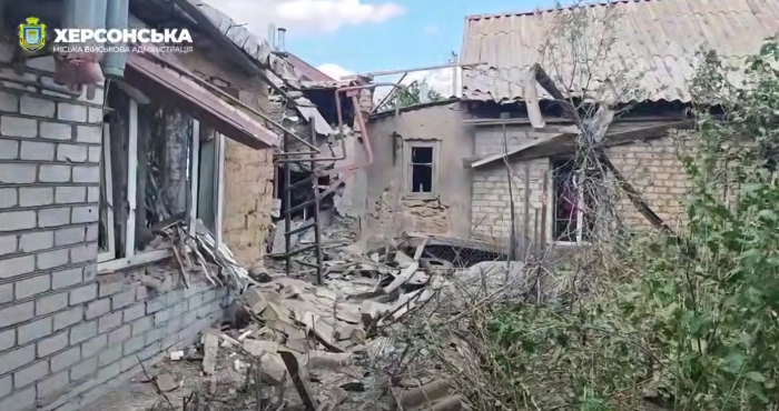 Обстріл Дніпровського района Херсона 4 червня 2025 року / Херсонська МВА