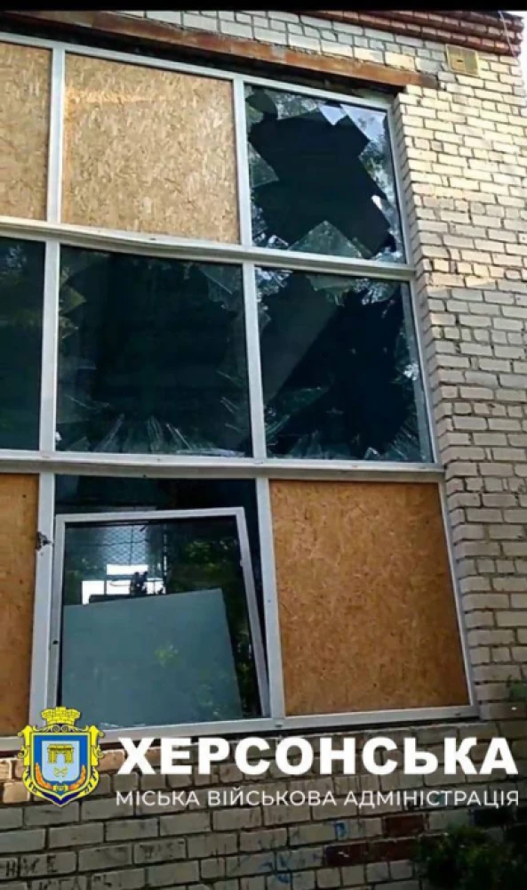 Навчальні заклади в Херсоні після російського обстрілу 5 червня 2025 року