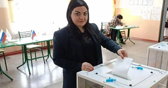 Євгенія Рубін / Окупаційний Телеграм-канал