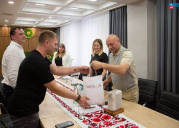 У Черкаській міській раді відбулася робоча зустріч із Євгеном Лащинським — Новости Черкасс
