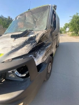 Наслідки атаки дрона / Херсонська ОВА