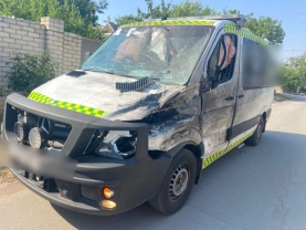 Наслідки атаки дрона / Херсонська ОВА